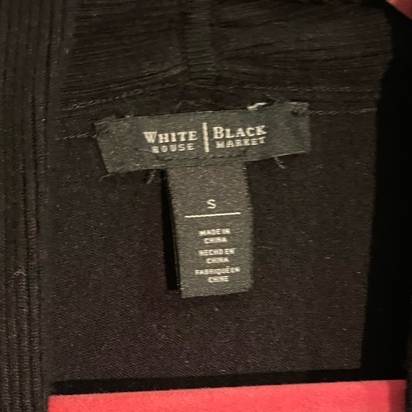 White House Black Market Black Cardigan - Picture 3 of 5